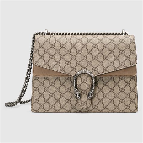 gucci mini dionysus gg supreme shoulder bag beige|gucci dionysus black suede.